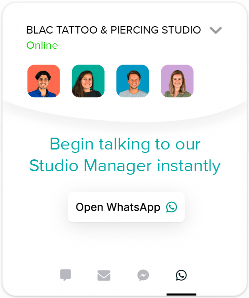 Take an appointment via whatsapp